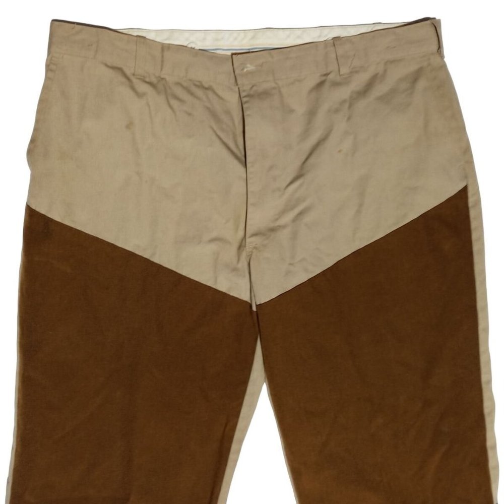 Rattlers Brand Tan Mens Canvas Hunting Hiking Pants 42 x 27 READ